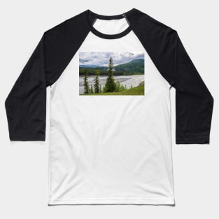 Nenana in Denali Baseball T-Shirt